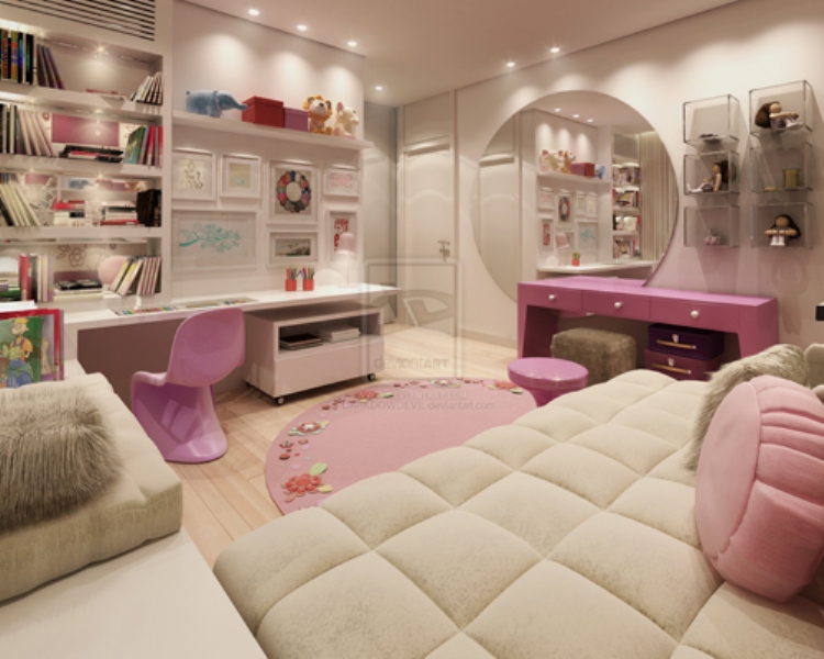fancy beds for girls