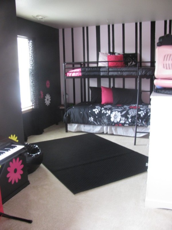 12 Cool Ideas For Black And Pink Teen Girl’s Bedroom ...