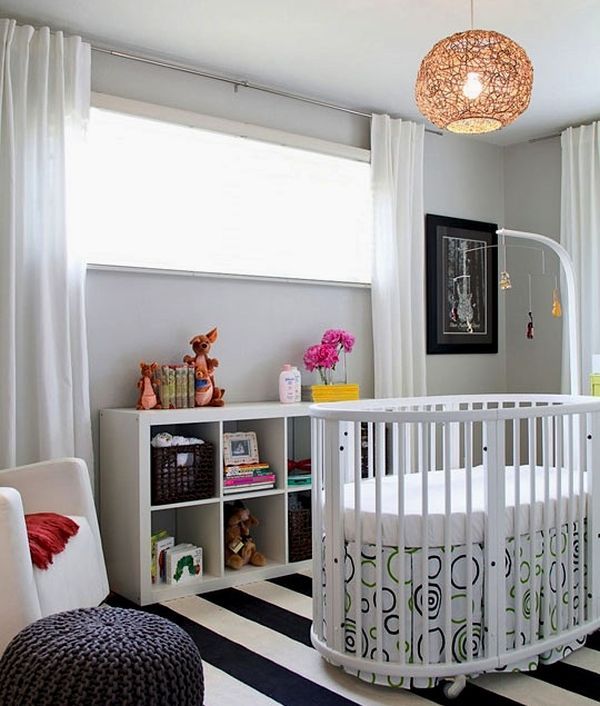 30 Cool Round Baby Crib Designs | Kidsomania