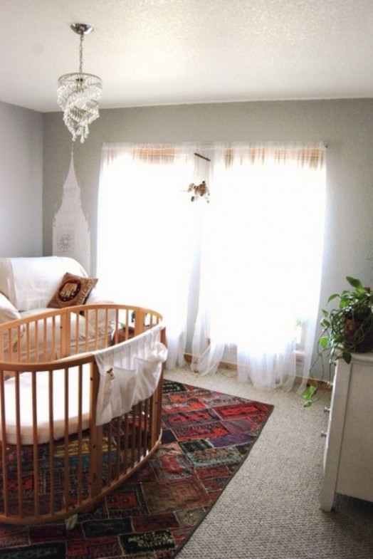 30 Cool Round Baby Crib Designs | Kidsomania