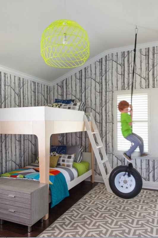 41 Awesome Kids Rooms With Wallpapers | Kidsomania