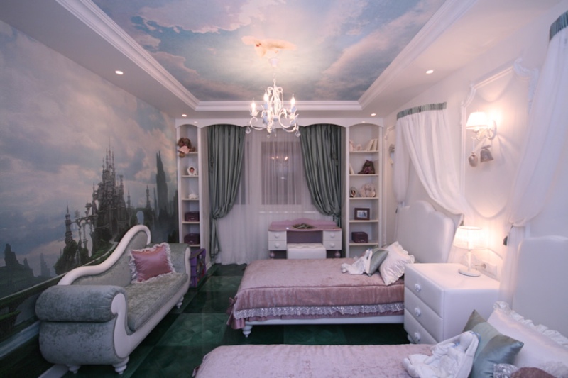 Amazing Kids Bedroom Design In The Style Of Alice In