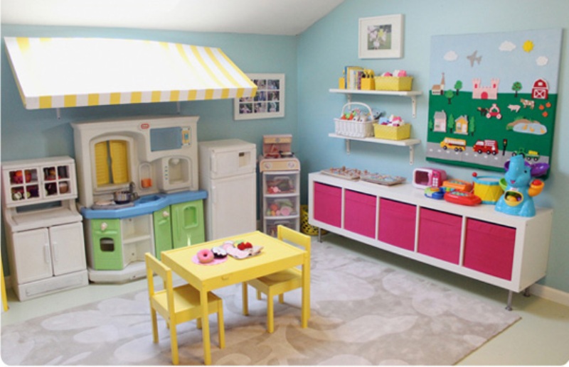  Playing Nook With Colorful Kids Kitchen Set From IKEA  Kidsomania