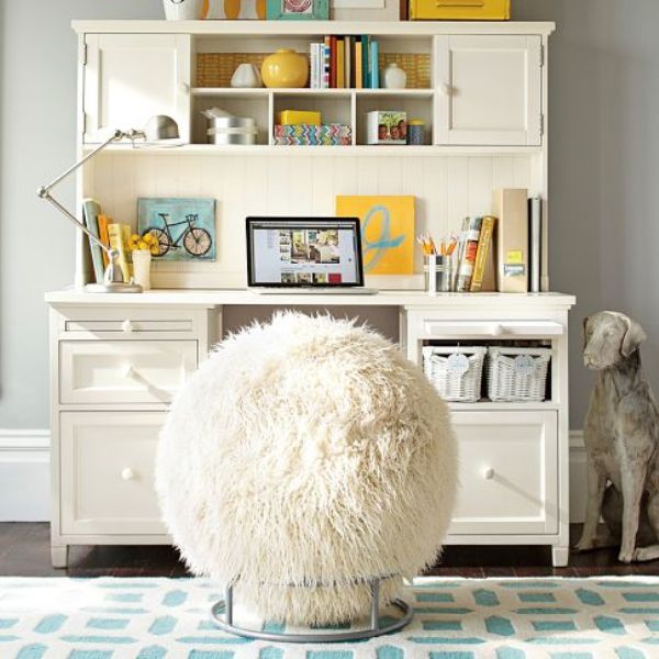 Cool And Whimsical Rocking Roller Desk Chair For A Kids Room