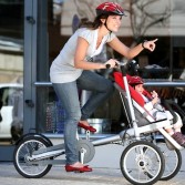 Bicycle stroller convertible