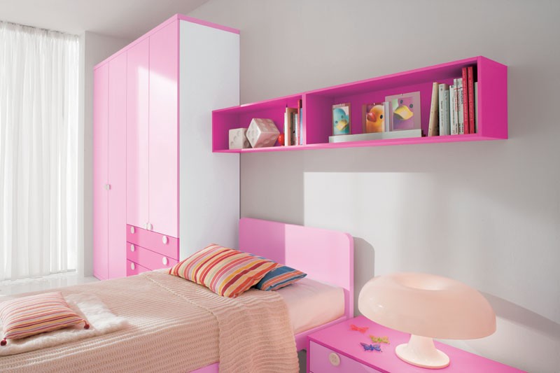 Cool Pink Girls Bedroom Designs from Doimo City Line ...