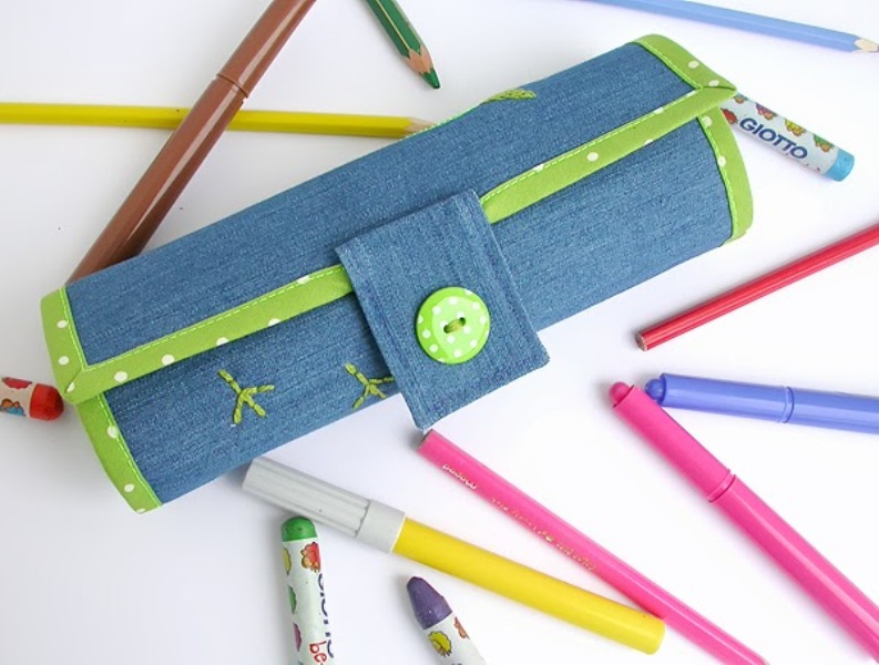 Diy Fabric Pencil Case For The New School Year Kidsomania