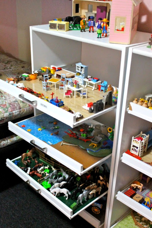 small toy shelf
