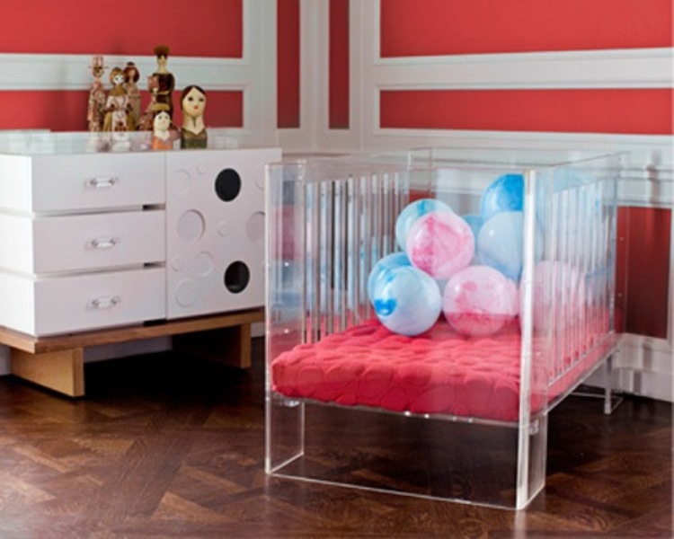 Modern See Through Baby Crib By Nurseryworks Kidsomania