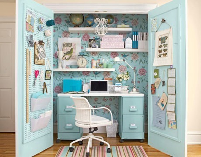 16 Cool Ideas To Organize A Work Area In The Kids Room | Kidsomania