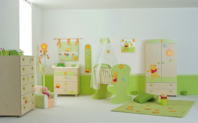 Nice Baby Nursery Furniture Set with 