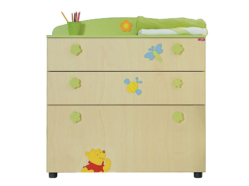 Nice Baby Nursery Furniture Set With Winnie The Pooh From Doimo