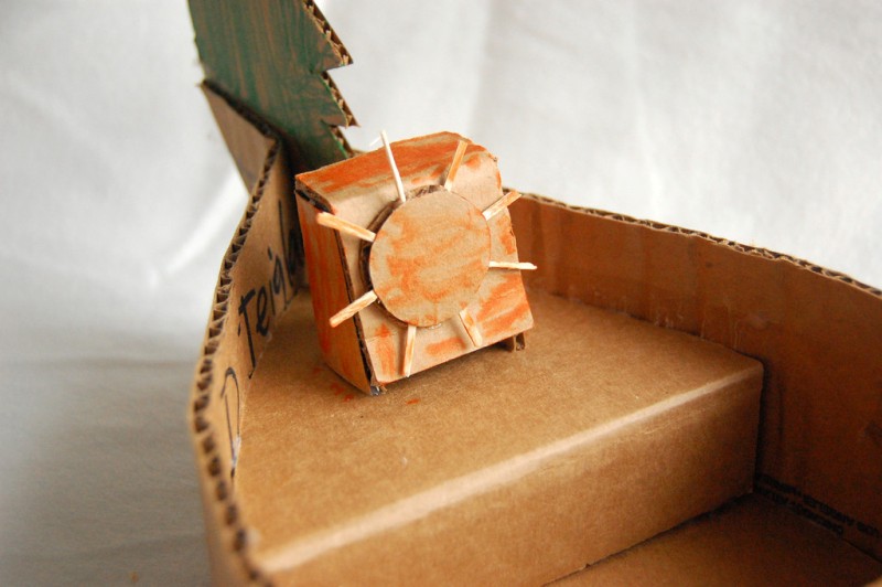 Creative Chronicles Of Narnia Inspired DIY Cardboard Boats 