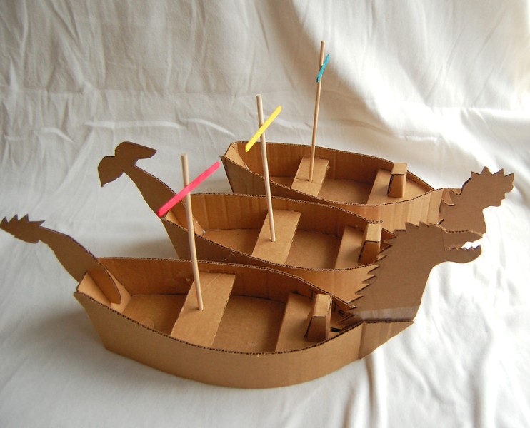  Chronicles Of Narnia Inspired DIY Cardboard Boats | Kidsomania