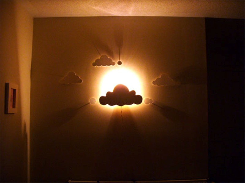 cloud nursery lamp