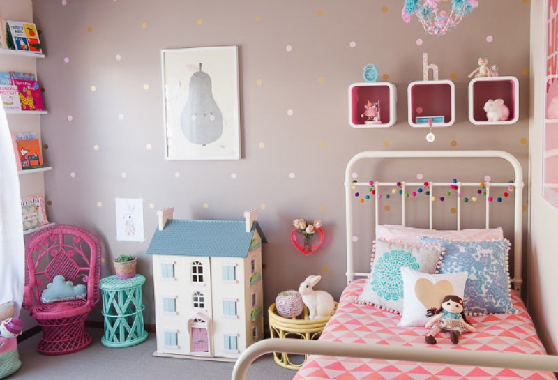 Pretty And Cheery Vintage Girl Room Design Inspiration | Kidsomania