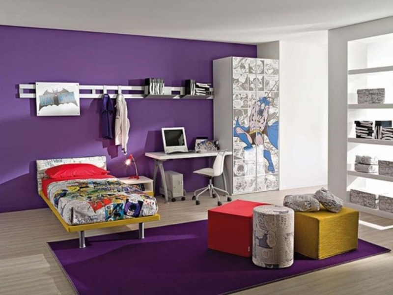 20 purple kids room design ideas | kidsomania
