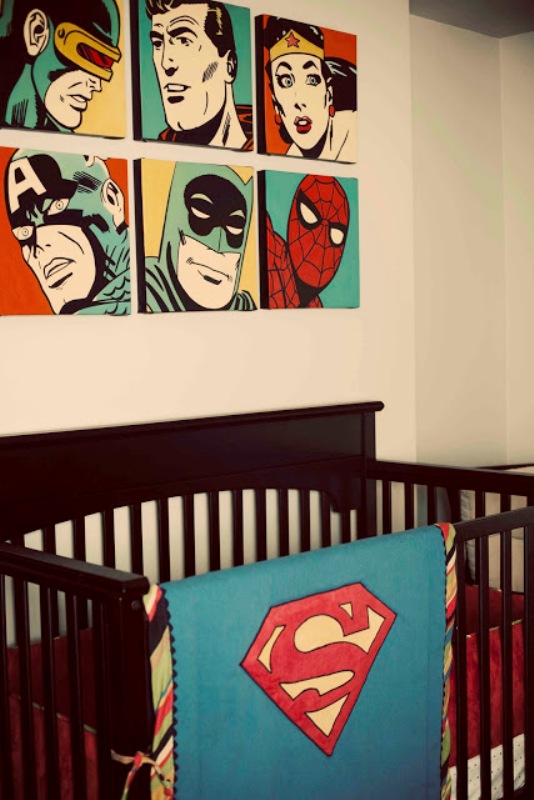 superhero nursery ideas