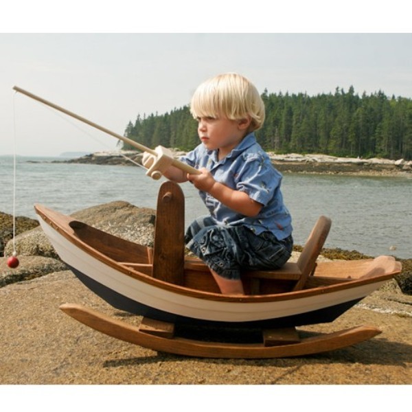 Super Cool Maine Dory Rocking Boat For Your Little Sailors 