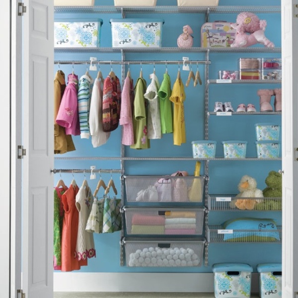 10 Modern Kids’ Closets Organized To Put A Room In Order | Kidsomania