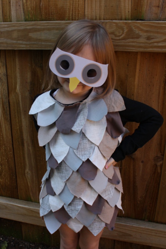 DIY Last-Minute Kids Owl Costume For Halloween | Kidsomania